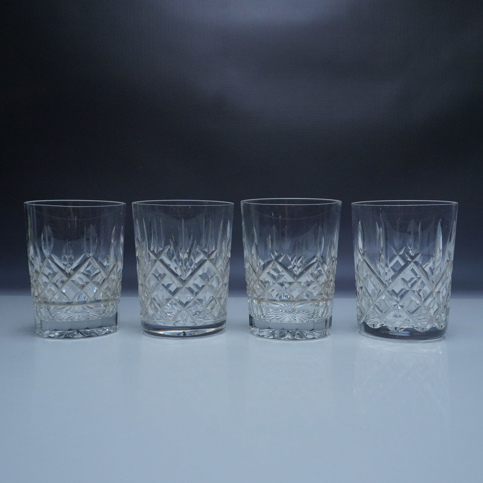 4pc Waterford Crystal Old Fashioned Glass Set (1 of 5)