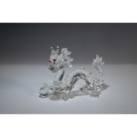 Swarovski Crystal Figurine, SCS Dragon 1997