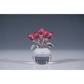 Swarovski Crystal Memories, Tulip Rose