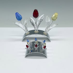 2pc Swarovski CS Crystal Renewal Gift, Tulips