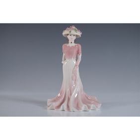 Coalport Porcelain Figurine, Ladies of Fashion Liz