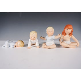 4pc Doulton International Notable Namesakes Figurines