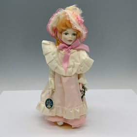 Royal Doulton Porcelain Doll, Nisbet Pink Sash