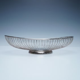 Italian Mid-Century Modern Wire Fruit Basket