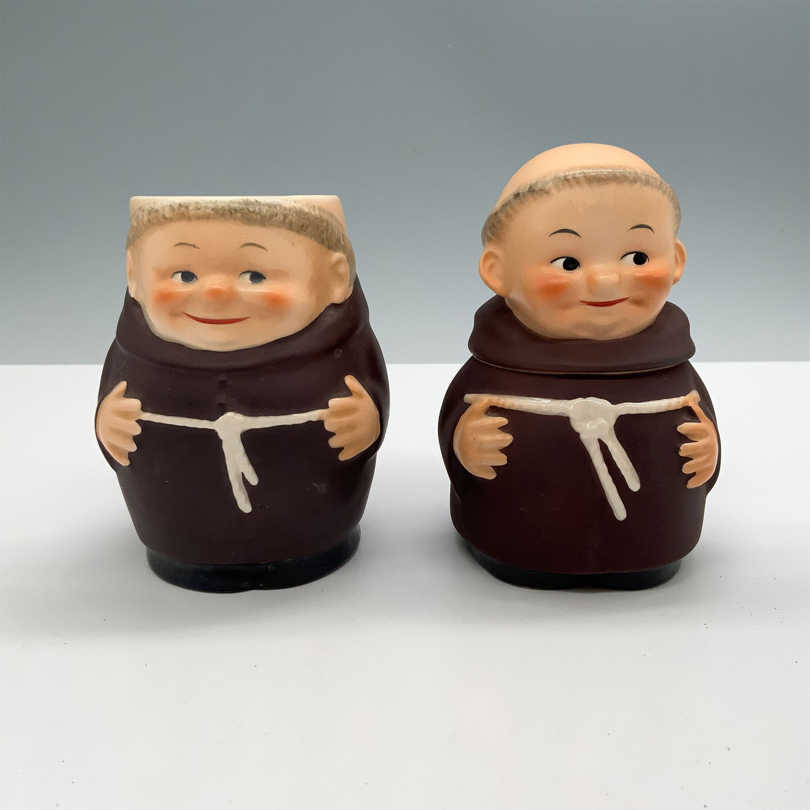 2pc Goebel Jolly Monks Jar & Mug Set (1 of 4)