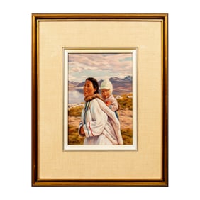 Anna Noeh (Canadian, 1926-2016) Painting, Signed