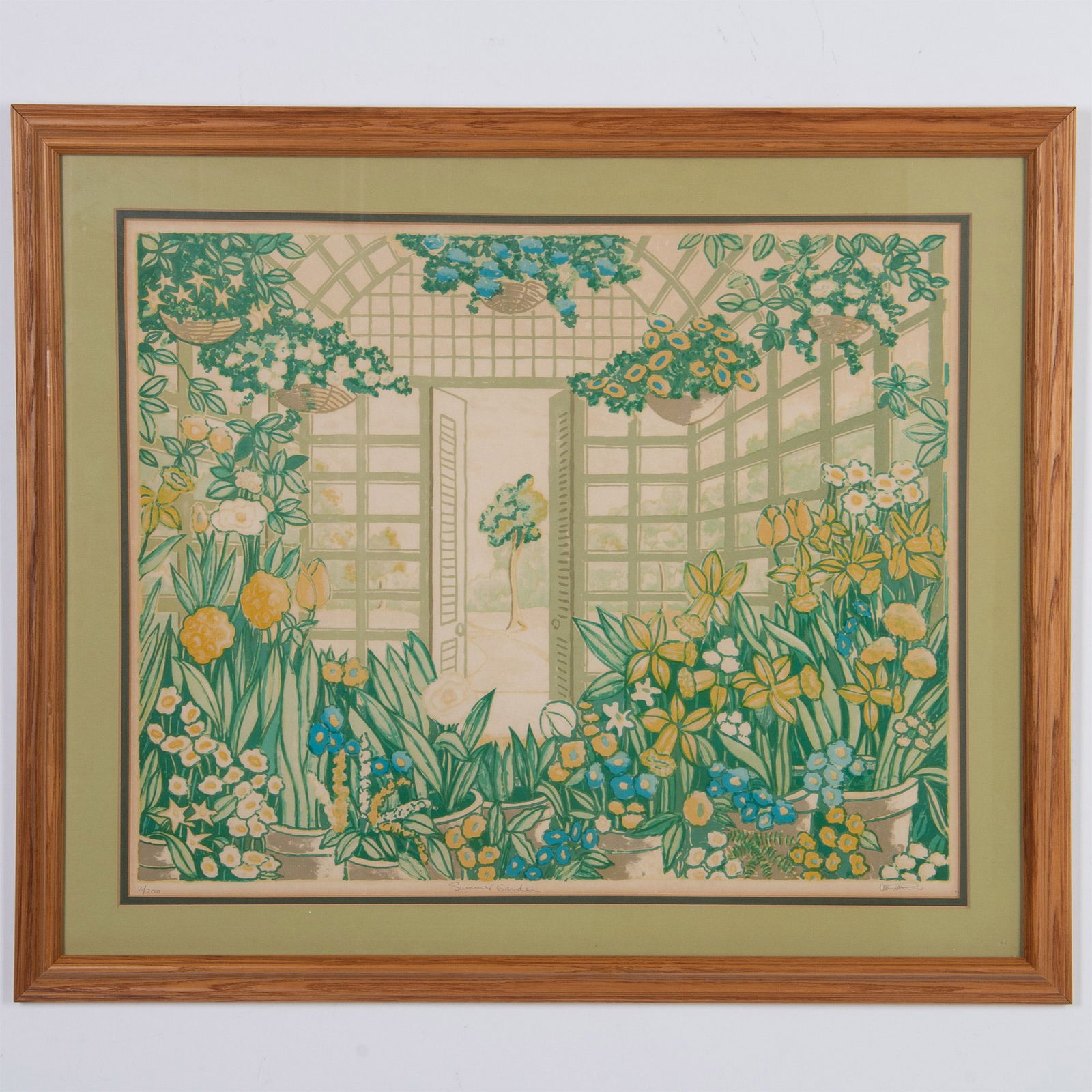 Lloyd Van Pitterson, Original Serigraph on Paper, Signed (1 of 5)