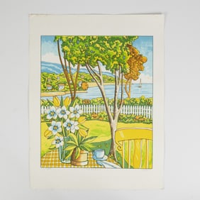 Lloyd Van Pitterson, Original Serigraph on Paper, Signed
