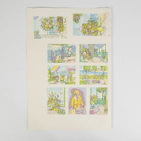 Lloyd Van Pitterson, Original Serigraph on Paper