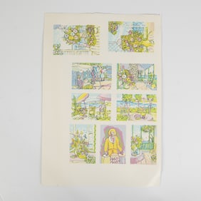 Lloyd Van Pitterson, Original Serigraph on Paper