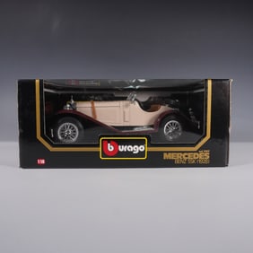 Bburago 1:18 Die-Cast Mercedes-Benz SSK 1928 Model