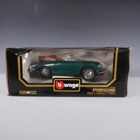 Bburago 1:18 Scale Diecast 1961 Porsche 356B Cabriolet