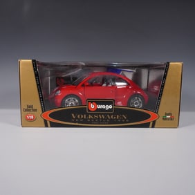 Bburago Volkswagen New Beetle 1998 1:18 Die-Cast Model