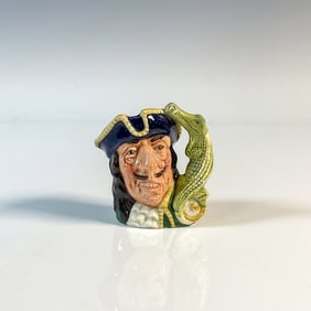 Capt Hook Old D6605 - Mini - Royal Doulton Character Jug