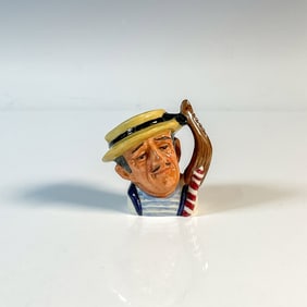 Gondolier D6595 - Mini - Royal Doulton Character Jug