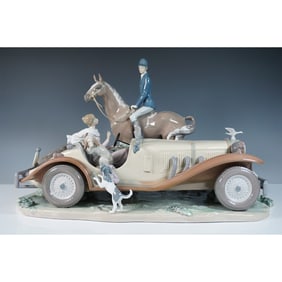 Lladro Figurine, A Happy Encounter 1001523
