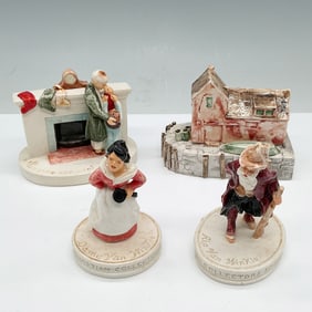 4pc Sebastian Miniatures Collection, Van Winkle & Holidays