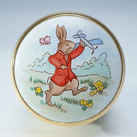 Halcyon Days Enamel Treasure Box, Royal Doulton Limited Edition