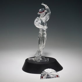 Swarovski Crystal Figurine Antonio with Plaque and Base