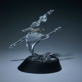 3pc Swarovski SCS AE Anna 2004 Figurine +Stand & Plaque