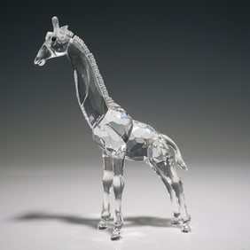 Swarovski Crystal Figurine, Baby Giraffe