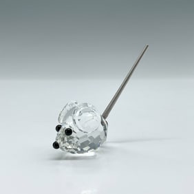 Swarovski Silver Crystal Figurine, Mouse