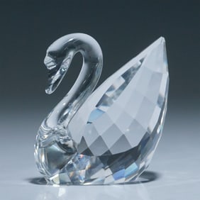 Swarovski Crystal Swan Figurine