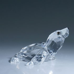 Swarovski Crystal Seal Figurine