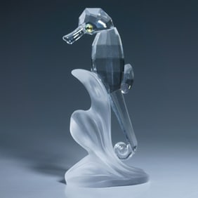 Swarovski Crystal Figurine Seahorse