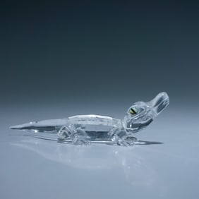 Swarovski Crystal Figurine, Alligator