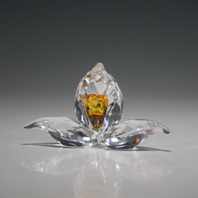 Swarovski Crystal Figurine, SCS African Orchid