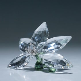 Swarovski Crystal SCS Orchid Figurine