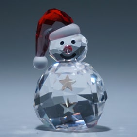 Swarovski Crystal Figurine, Rocking Snowman 1005414