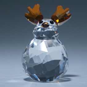 Swarovski Crystal Figurine, Rocking Reindeer 1096034