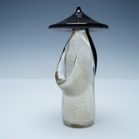 Oggetti Murano Glass Figurine, Chinese Woman