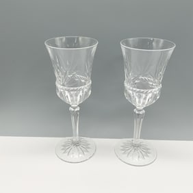 Pair of Cristal D'Arques Goblets