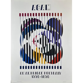 Yaacov Agam (1928) Poster, Birth of a Flag