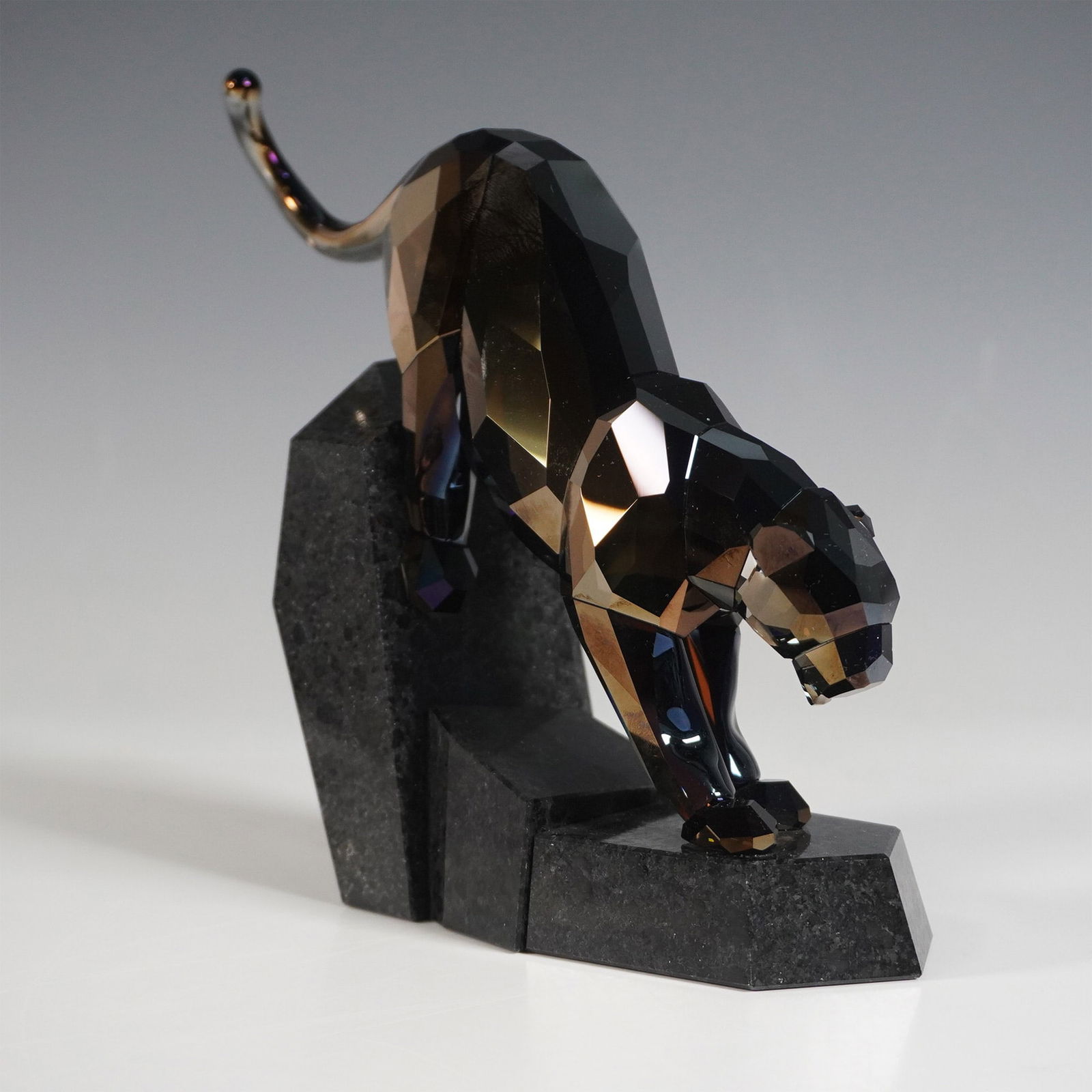 Swarovski Crystal Figurine, Soulmates Panther Moroda (1 of 4)