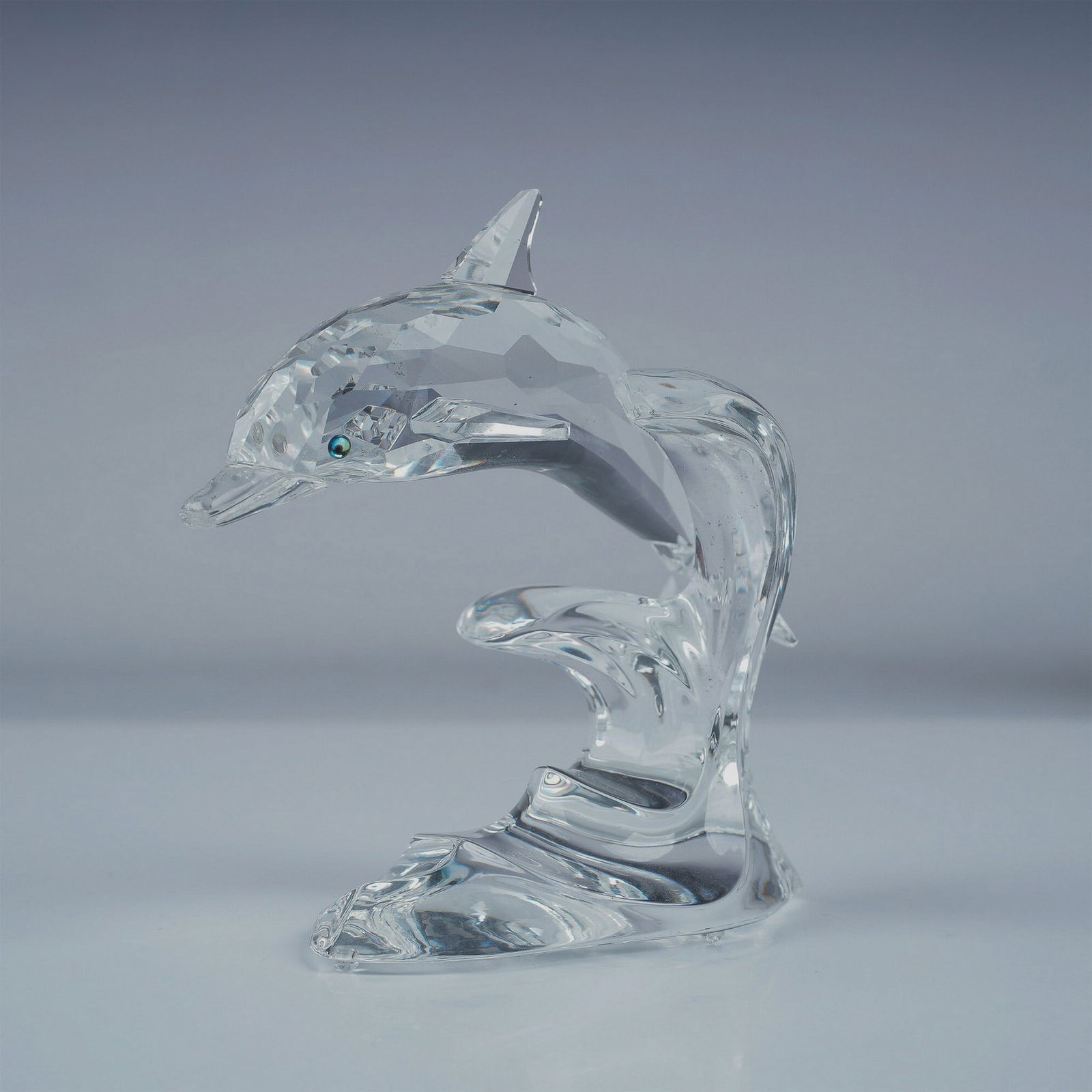 Swarovski Crystal Figurine, Dolphin on a Wave (1 of 3)