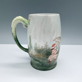 Bavaria Hand-Painted Beer Stein, Dragon Handle