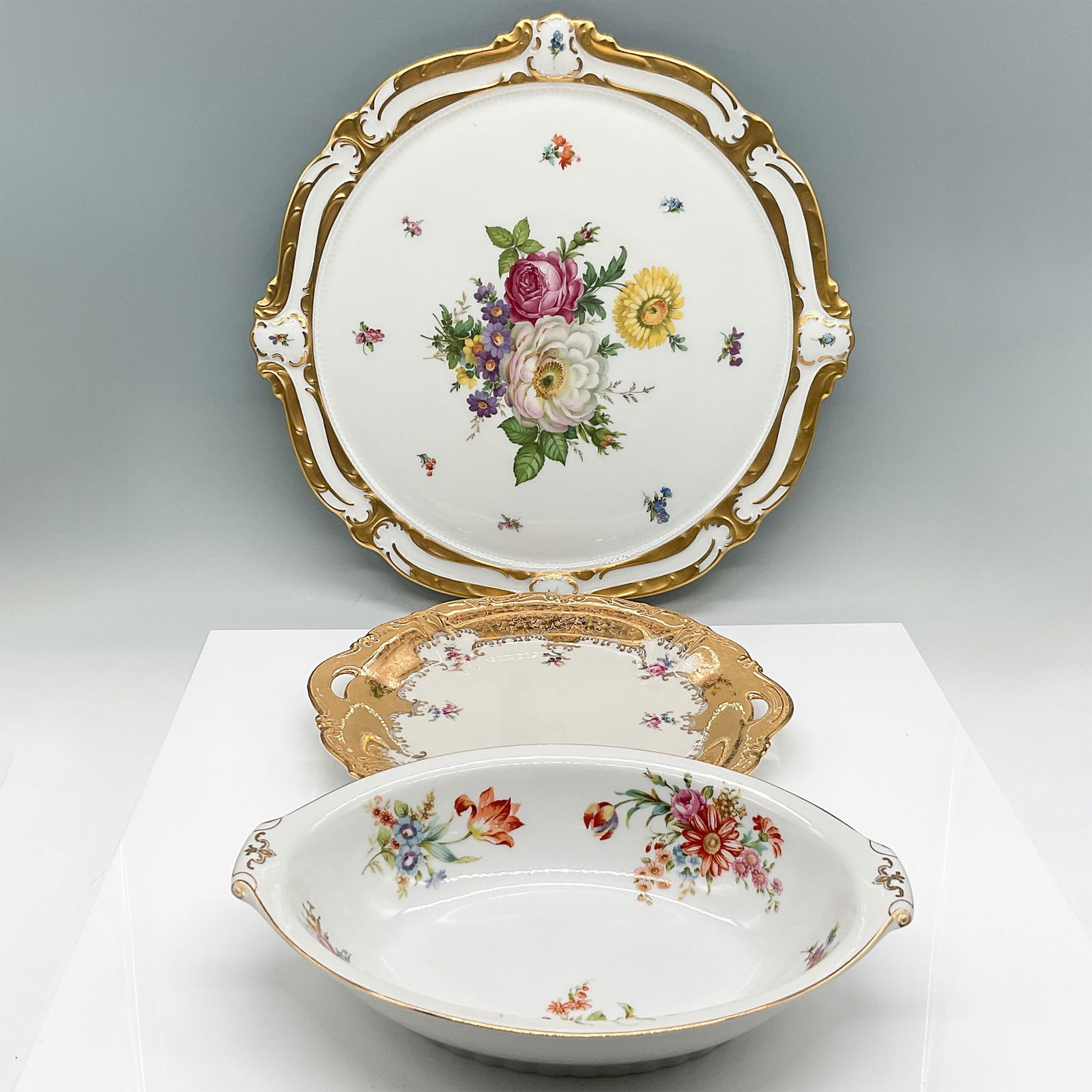 3pc Lindner, RW Bavaria, and Kingsley Porcelain Tableware (1 of 3)