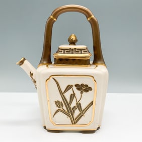 Royal Worcester Japonesque Style Tea Pot