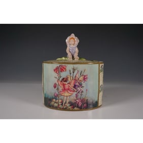 Brathwaites Fairy Lustre Ware, Decorative Flower Fairy Box