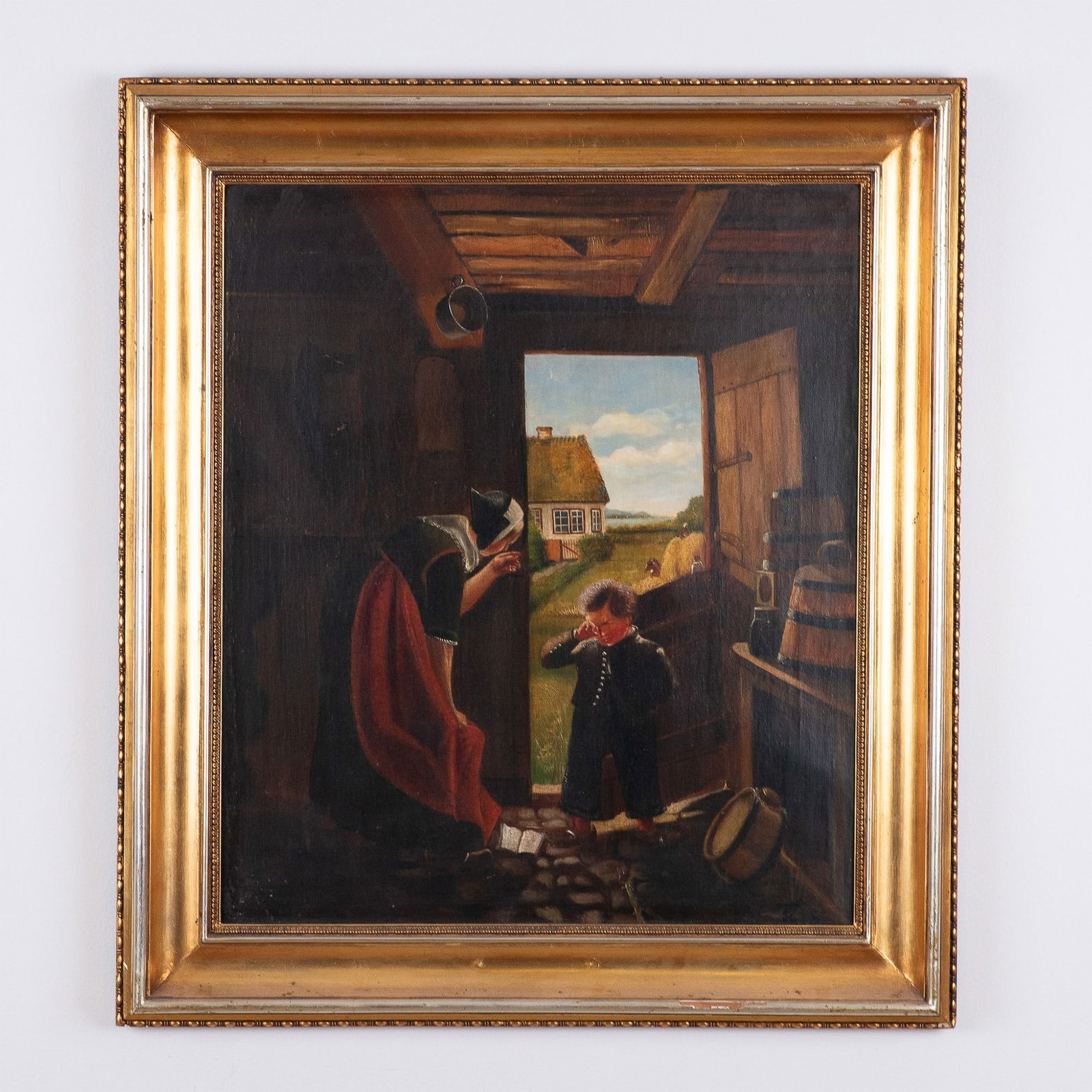 Kai Jeppe Drews (Attr.) Original Oil on Canvas (1 of 4)