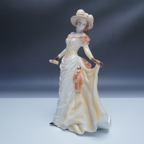 Royal Worcester "Garden Party" High Society Figurine