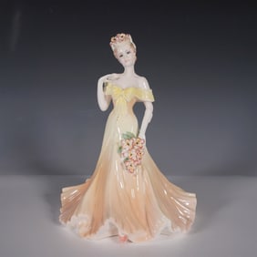 Coalport Bone China Figurine, Gracious Lily