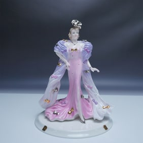 Coalport David Shilling Celebration Coll. Bow Belle Figurine