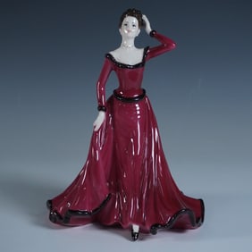 Coalport Season Greetings Figurine, 2003, by Jack Glynn