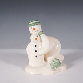 Royal Doulton Building the Snowman Figurine DB23