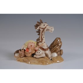 Royal Doulton Thelwell Figurine So Treat Him Like A Friend N
